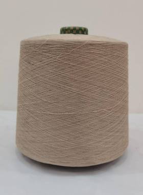 春夏针织纱线细线4/105烧毛棉514g-1MOQ6g织数10NM针服饰针纺织纱