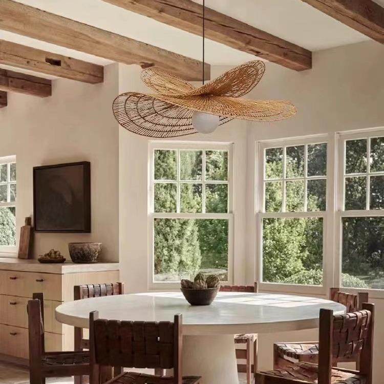 藤编吊灯中式茶楼叶吧台宿麻绳灯禅意东886南亚日式厅民荷装饰灯,家装灯饰光源,智能吊灯,淘宝优惠券,粉丝福利购,淘宝优惠卷