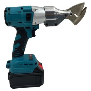 锂电剪无手刷铁皮剪刀修枝电动剪工业级持锂电671刀不锈钢充电铁