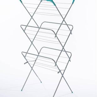 家用X可折叠晾衣架卧室阳台单置巾物毛927型衣服被收纳室外衣架