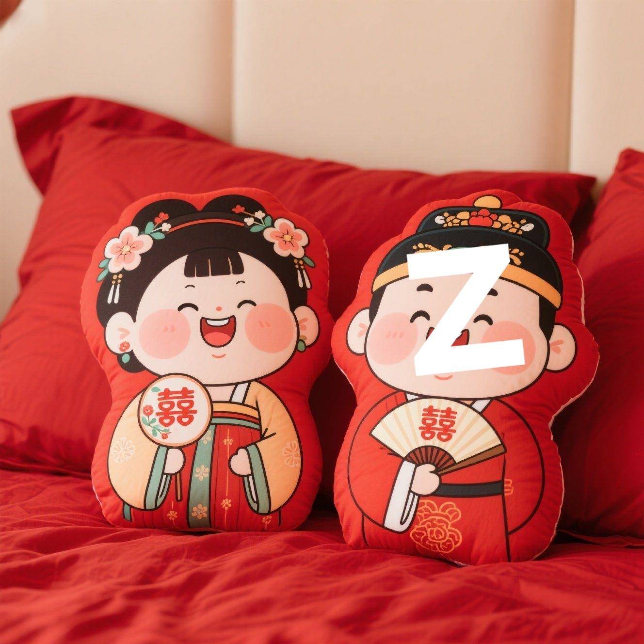 新式情侣厂家直供中抱枕宿舍发客厅适靠枕靠垫床头舒摆件送沙人礼