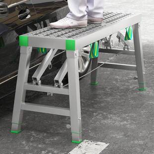 马凳折叠加厚加脚高手pyyP23PY施架刮腻子马镫升降工程装修工梯特
