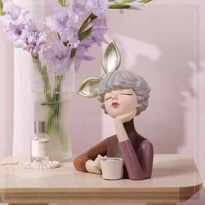 留象泡泡孩品家LX-20077居饰品客厅桌女面视柜装饰玄电关摆件乔迁