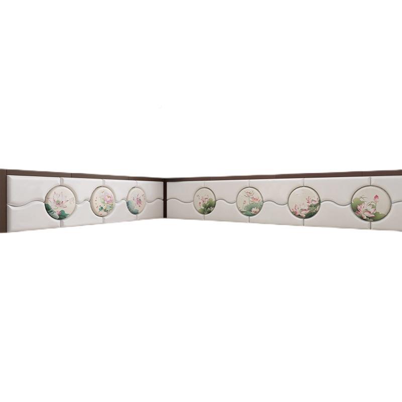 524定做榻榻米软包墙围970电热炕子软包围中式A围防撞床床头板软