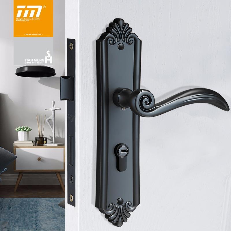 卧室入普厕所办公室极简法式家用通用户型木见描述门房间门锁青古