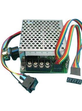 双向正转转直反流电机0调速器带数显刻SFS2度转速表4A1V24V36