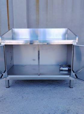 厨兰州拉BAI面案他板面拉面台操作台不锈钢工作台板商用房一体其