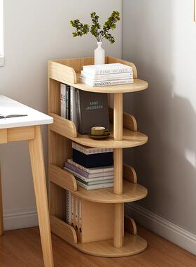 书架落地NMW型客厅沙柜发小边置物架卧室床头窄夹缝隙纳架子储物