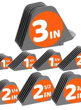 大华，尔限位梳8件套，适用于部华尔理分发器VRN灰色