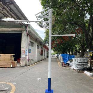 防汛设施测立杆水利水监库大坝测307太阳监能米立柱雨量计支架12