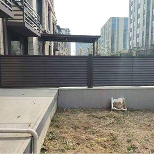 中铝合金护别墅庭院新中栏式围栏铝式艺栏护学FPA校铝合金栅栏厂