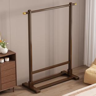 家用架落地卧室床边实简易衣木衣帽架现代简约房间挂衣服BPJ挂