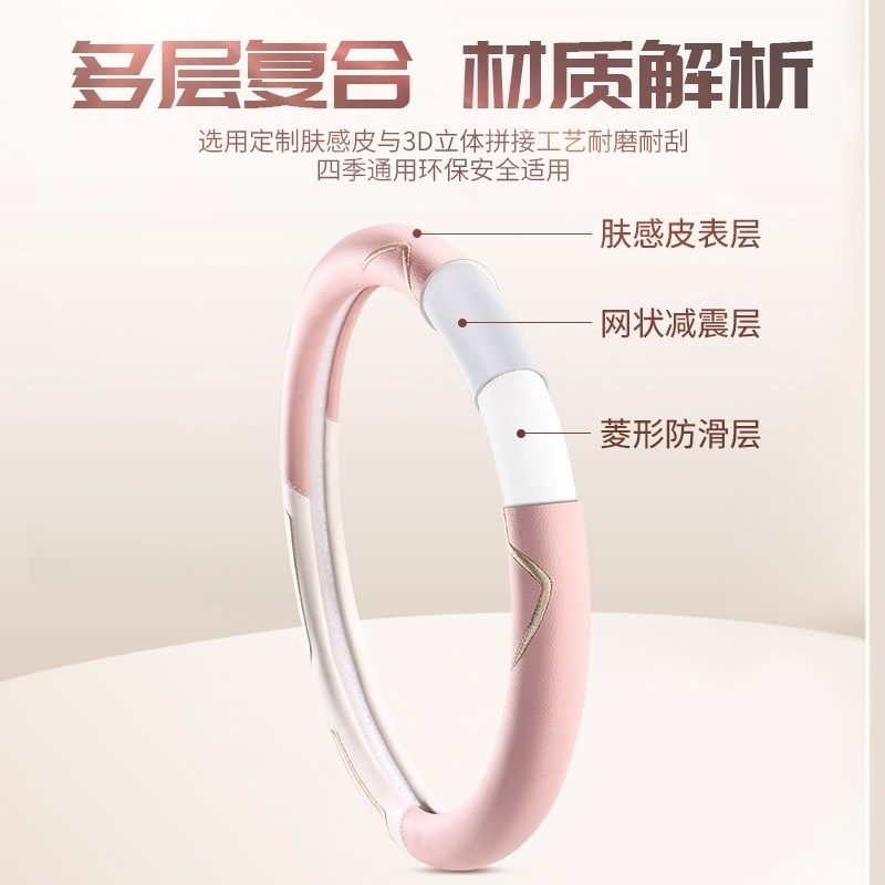 沃尔沃方向盘套 XC40 XC60 XC90 V6C0 V90 V40S60 S90皮革四季把