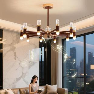 中古风客吊灯式复厅家古枝形大厅54023主灯法高级感餐厅卧式中山