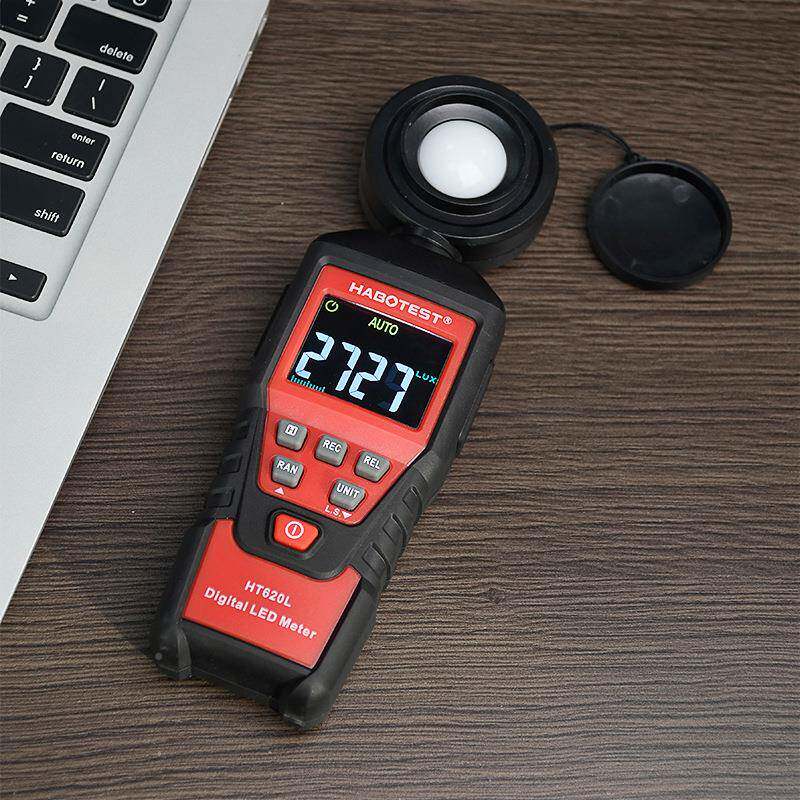 华博HT62L0数字照计流明测光仪PDM高度精度亮度计可光照强度见测
