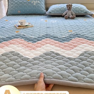 家庭用床垫A类大豆家用卧室1米5x2薄款学生宿舍单人90x190