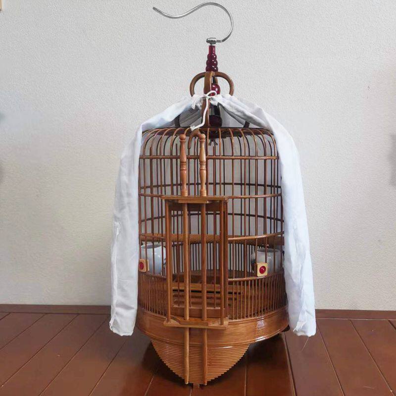 新款广式鸟笼大全广西底精品高档清远笼纯手工名师竹制大号通用笼