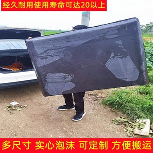 双体浮筒船高密度泡沫船浮箱实心撒网捕鱼打鱼筏浮桶钓鱼平台浮板