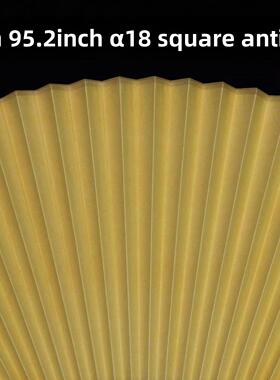 包邮苏工皮纸彷古茶黄色超薄扇面9/9.5寸2.0口16方高端工笔小楷书