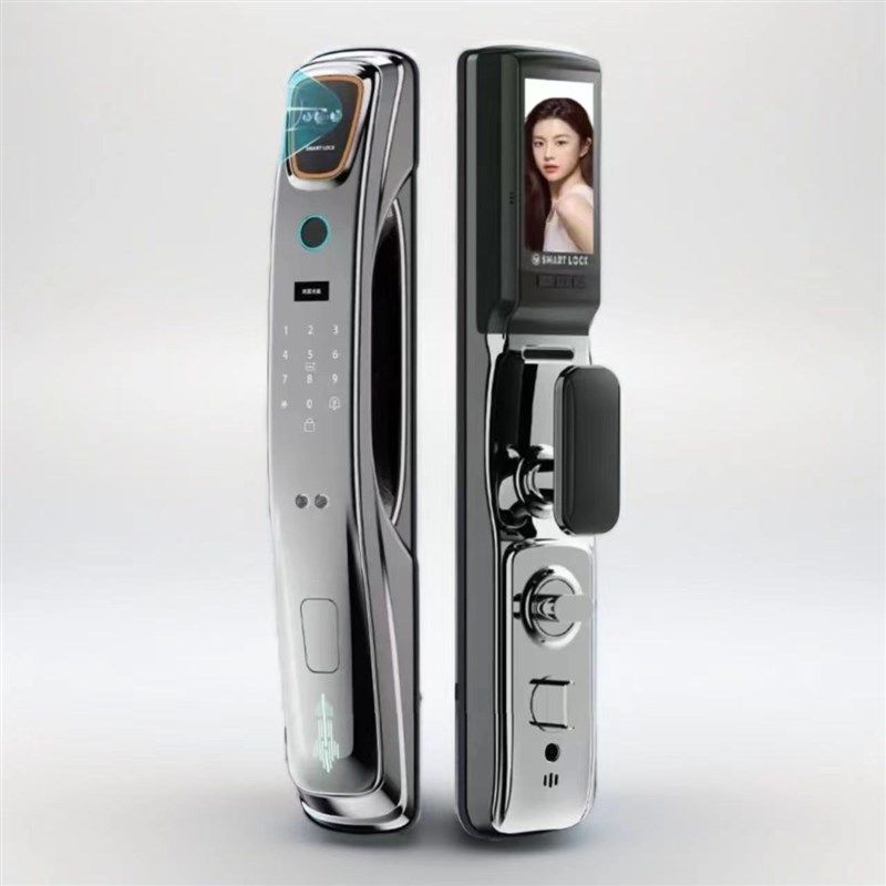 全自动智能门锁指纹锁家用防盗门人脸识别远程可视猫眼电子密码锁