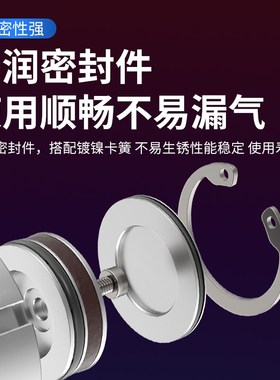 HFC二三四爪气动卡盘加长夹爪手指气缸MHS2/MHS3-16D20D25D32D40D