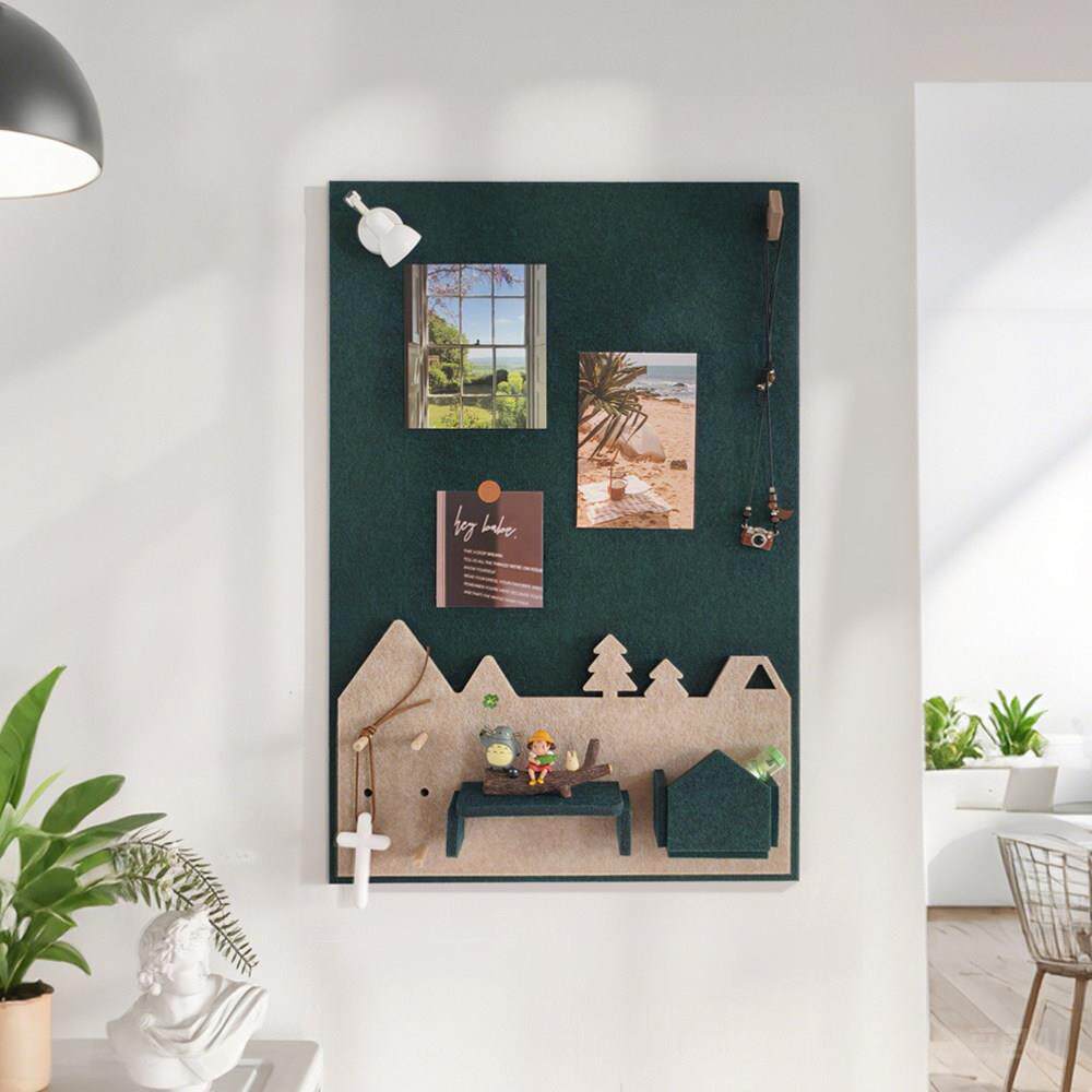 照片墙留言板组合相框照片墙毛毡板软木板壁贴自粘
