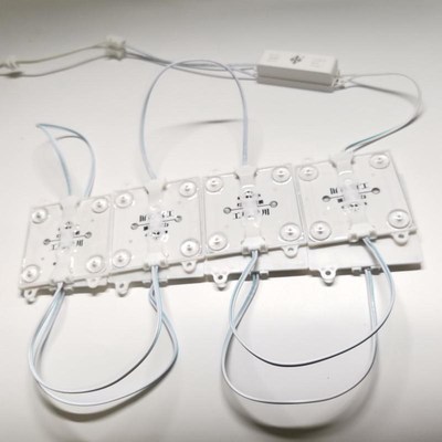 led漫反射灯条机箱链灯广告灯箱220v灯带条区块模组光源贴片新款