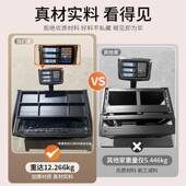 橱柜拉纳篮厨房铝合金抽中抽屉阻尼碗篮双三层内收碗架调置847味