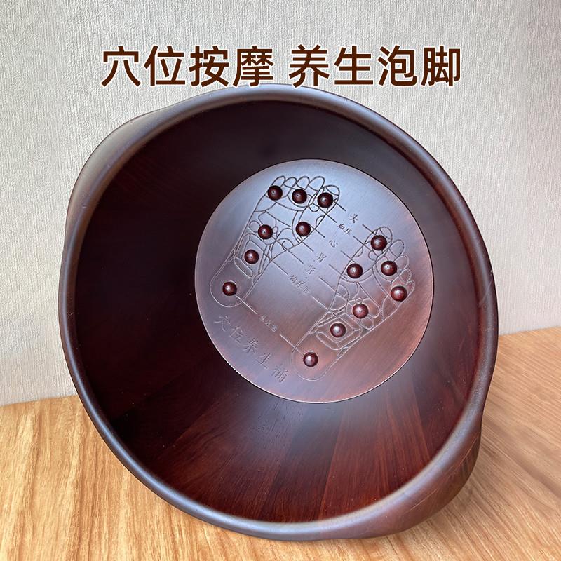 新款深桶家用实木中式按