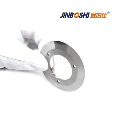 造纸钢用圆形高厂硬RXP度切纸刀株洲硬质合金圆刀片钨圆切刀片