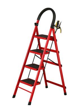 梯子家功用折工叠梯加厚人字梯DYA001楼梯伸缩多能程梯合金内室便