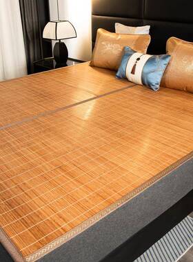 竹席夏米凉叠席空调席.5床折席1.QQU8米床家1用单双人