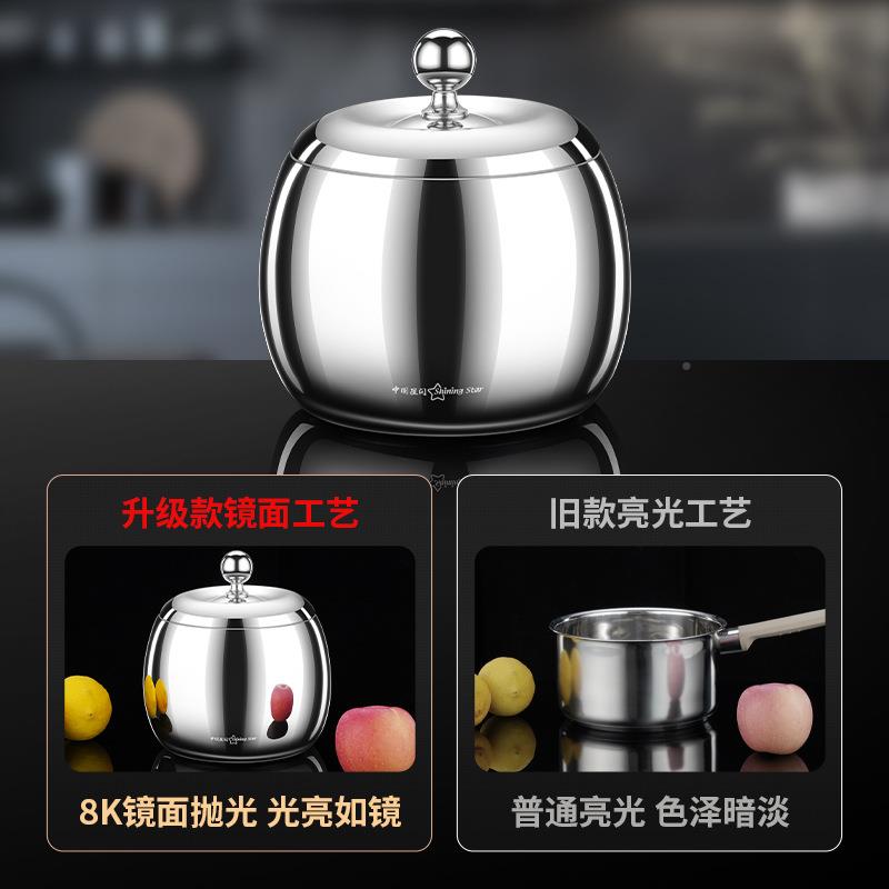 储304不锈钢滤33601A提锅家油锅用厨房装油多功能过滤油带盖油罐