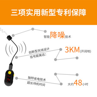 中晨sinorise耳挂式对讲机超小迷你发廊美容院餐厅微型对讲器耳麦