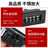 自动归零文件柜门机械密码 锁健身房浴室更衣储物柜台球存杆柜门锁