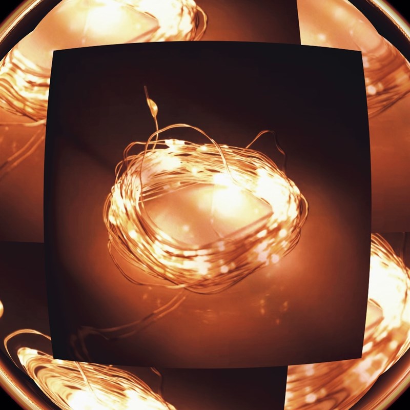 三节电池盒LED灯串带引线 飘空发光波波球电池盒装饰地摊玩具