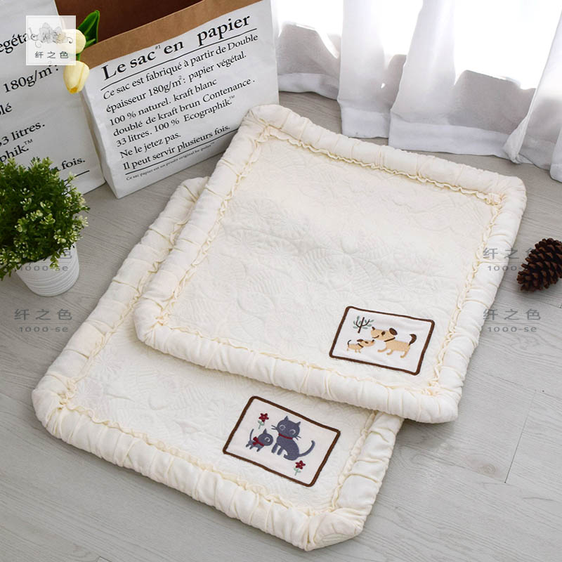 韩式米白短毛绒坐垫薄款椅子垫防滑屁股垫汽车办公室方垫秋冬座垫