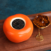 用品柿子摆件 饰品乔迁入宅仪式 乔迁之喜新居布置装 饰搬新家客厅装