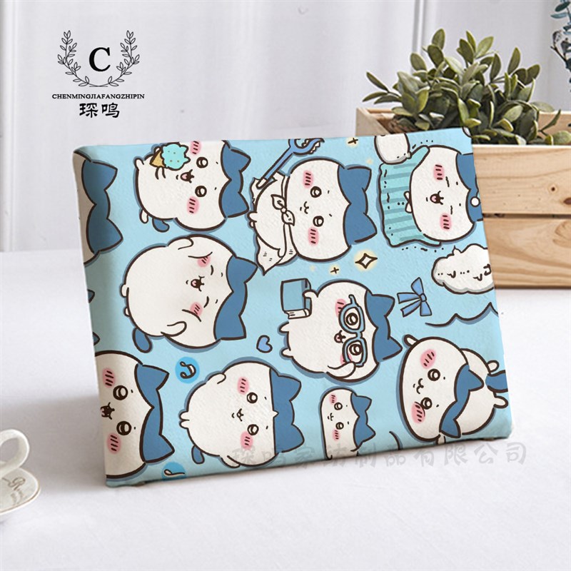 chikawa小八卡通可爱慢回弹记忆棉坐垫芯海绵椅子垫子方垫椅垫