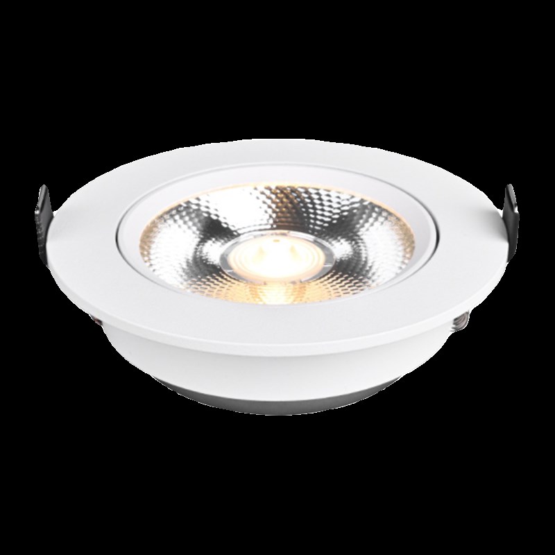 led超薄射灯嵌入式2cm矮吊顶店铺商用开孔5.5 7.5公分孔洞灯95mm