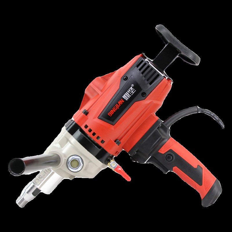 鼎坚水钻机手持机大功率打孔机高转速水磨钻空调油烟机墙壁开孔