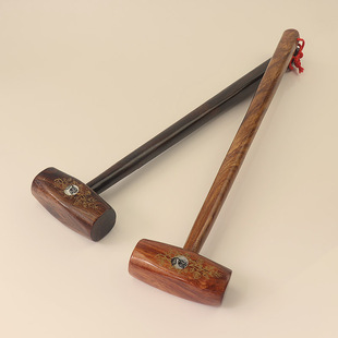 花梨木按摩锤敲背锤子肩颈腿部穴位经络拍打棒神器木质敲打锤实木