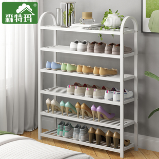 网红简易鞋架子家用防尘收纳神器入户门口后宿舍多层小鞋柜省空间