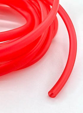 红色氧气管鱼缸增氧管水族增氧泵输氧管耐高压气管CO2二氧化碳