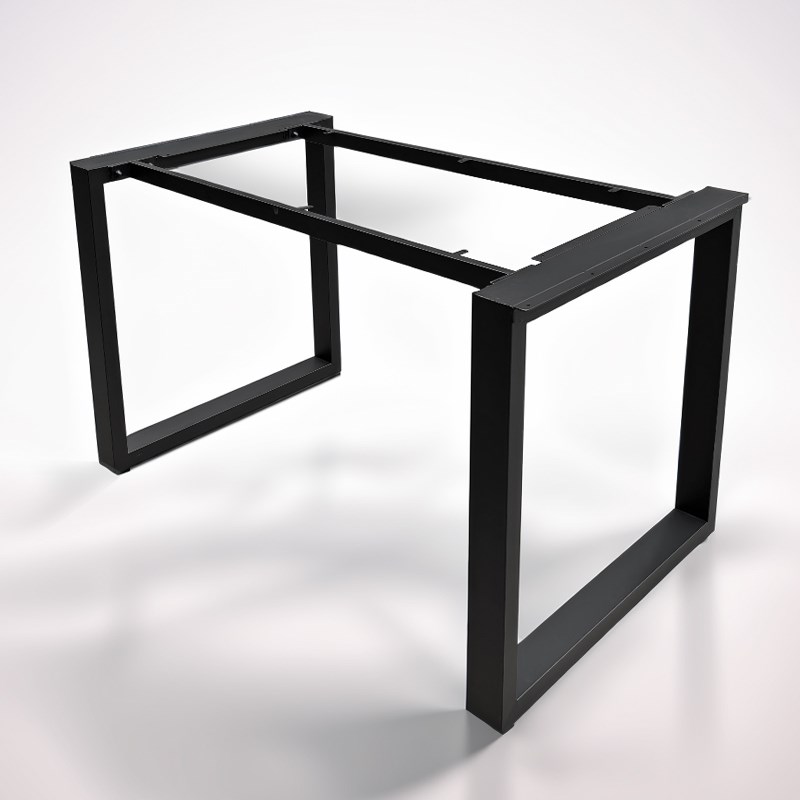 桌腿支架桌脚桌子腿岩板铁架办公会议桌架定制金属底座支撑桌子脚