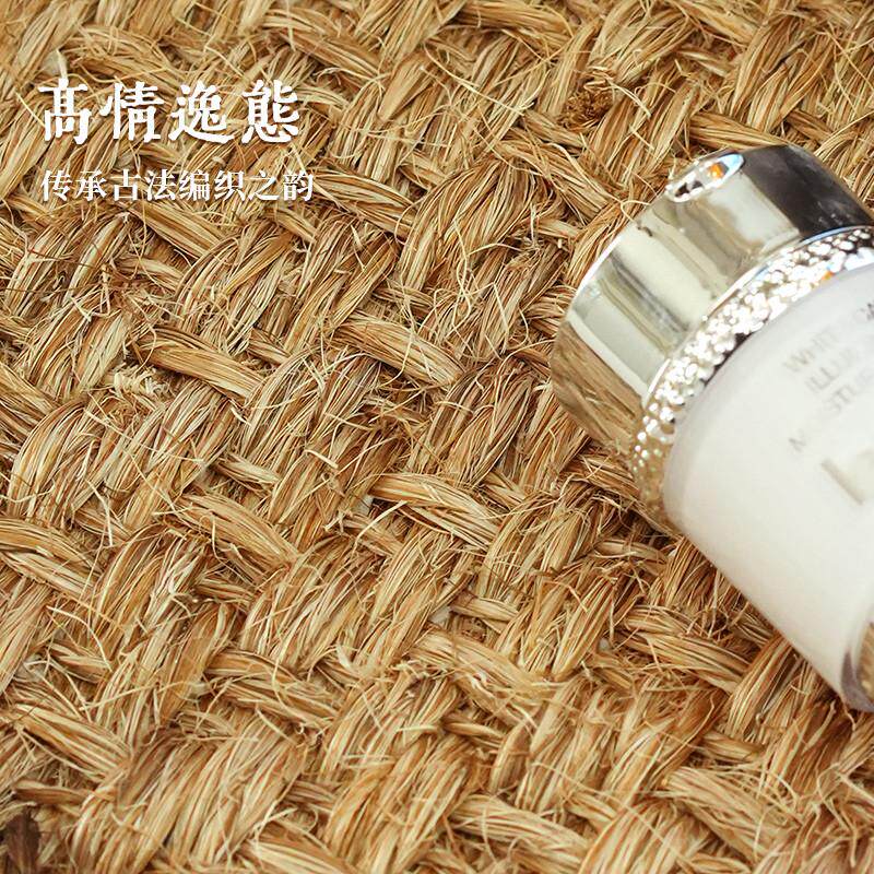 浴室地垫剑麻加厚卫生间脚垫地定制洗手间门口小垫防滑地毯吸水