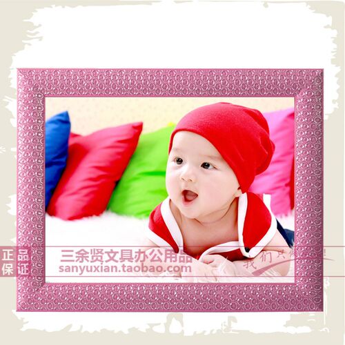 实木相框挂墙16寸14 18 20 24创意8开4kA3拼图海报装裱画框外框a4