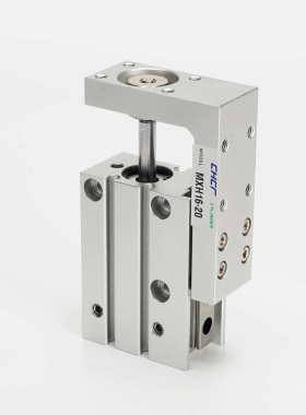 小型精密直线导轨滑台气缸MXH6/10/16/20-/10/15/20/40/50台侧滑