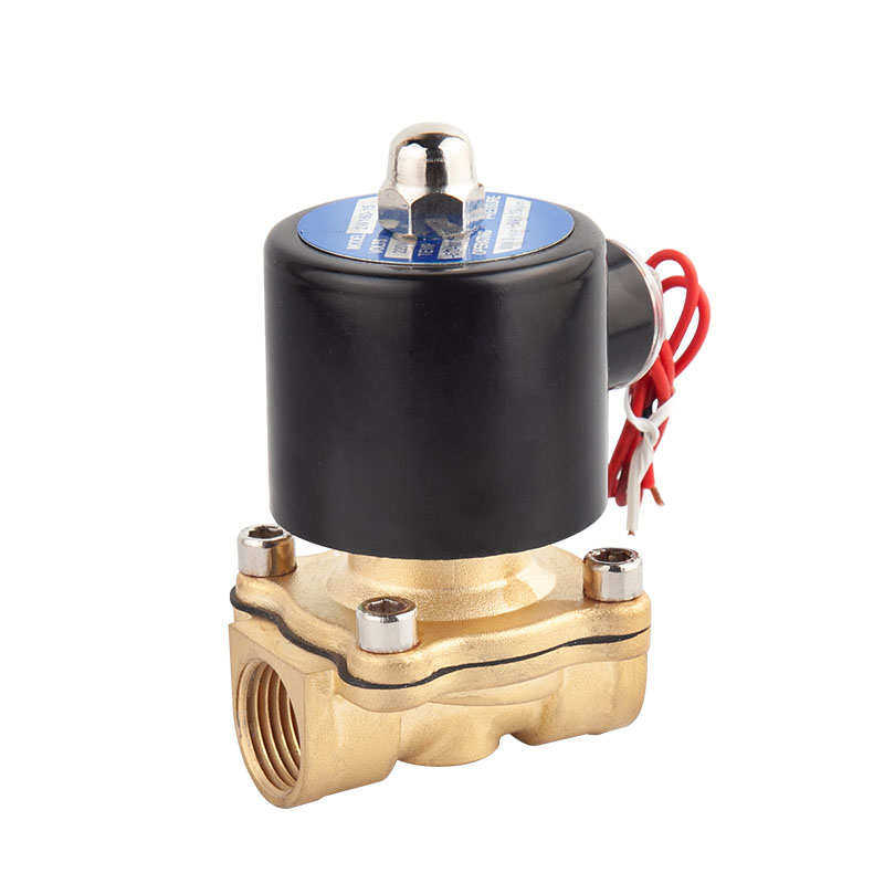 常闭电磁阀水阀电子气阀24v开关电池电控阀水管12v线圈220v阀气动
