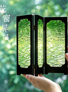 教师节礼物开学老礼品桌送面屏风公碧潭云影摆件办室书桌装师饰可